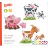 Set de puzzles Animaux de la ferme