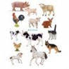 Lot de 13 figurines animaux de la ferme