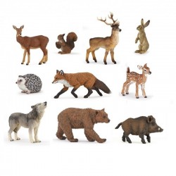 Lot de 10 figurines animaux...