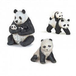 Figurines la famille panda