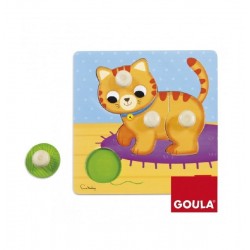 Puzzle le chat 4pcs