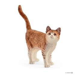 Figurine le chat roux