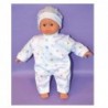 Pyjama 1 pièce avec bonnet 28cm