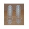 Verres transparents (lot de 12)