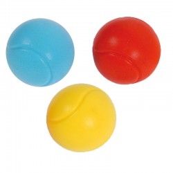 Lot de 4 balles mousses 7cm