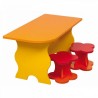 Table et tabouret fleur bonbon