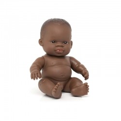 Bébé africain garçon 21 cm