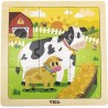 Puzzle vache