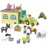 Ferme avec tracteur et animaux Playmobil