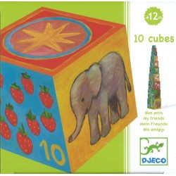 10 cubes Mes amis