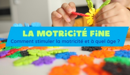 La motricité fine chez les jeunes enfants